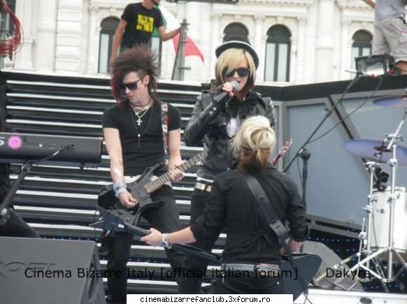 Cinema Bizarre to the concert - music.addicted - � Foto �
