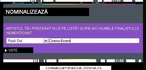 MTV europe - eu i`am votat..si o sa`i mai votez voi?ce zicetzi? - � Vote CB �