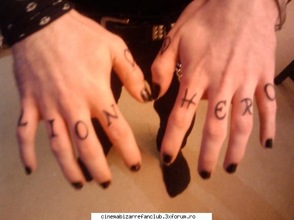 Romeo's tattoo - �..Love�Is�Dead..� - � Romeo �